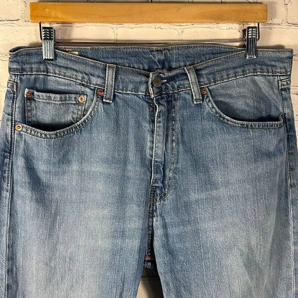 Levi’s Men’s 505 Premium San Francisco Straight Jeans‎ size 34x34